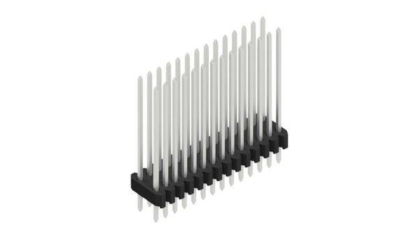Fischer Elektronik Stiftleiste (Standard) Anzahl Reihen: 2 10061518 10St.