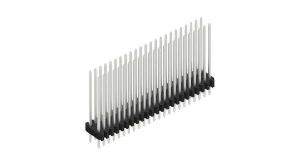 Fischer Elektronik Stiftleiste (Standard) Anzahl Reihen: 2 10061536 10St.