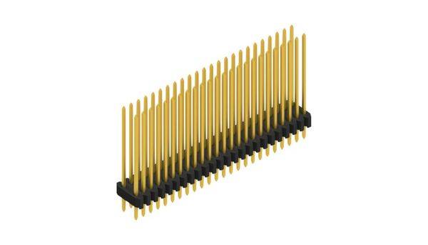 Fischer Elektronik Stiftleiste (Standard) Anzahl Reihen: 2 10061537 10St.