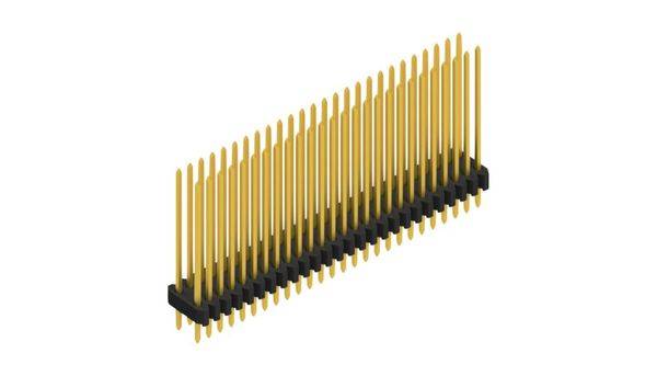 Fischer Elektronik Stiftleiste (Standard) Anzahl Reihen: 2 10061541 10St.