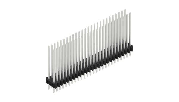 Fischer Elektronik Stiftleiste (Standard) Anzahl Reihen: 2 10061542 10St.
