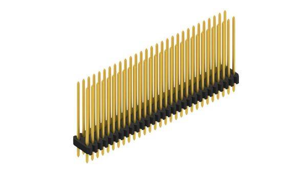 Fischer Elektronik Stiftleiste (Standard) Anzahl Reihen: 2 10061547 10St.