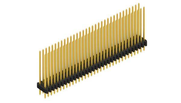 Fischer Elektronik Stiftleiste (Standard) Anzahl Reihen: 2 10061555 10St.