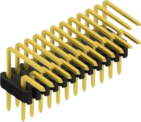 Fischer Elektronik Stiftleiste (Standard) Anzahl Reihen: 2 SLVW2KA03024G 10St.