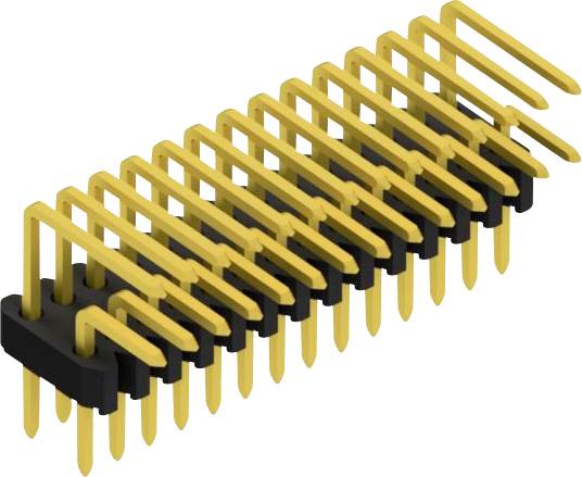 Fischer Elektronik Stiftleiste (Standard) Anzahl Reihen: 2 SLVW2KA03028G 10St.