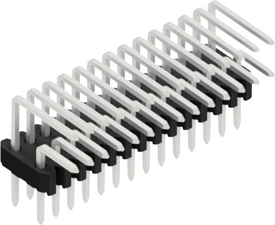 Fischer Elektronik Stiftleiste (Standard) Anzahl Reihen: 2 SLVW2KA03028Z 10St.