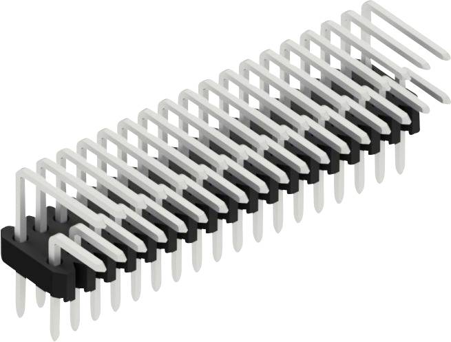 Fischer Elektronik Stiftleiste (Standard) Anzahl Reihen: 2 SLVW2KA03036Z 10St.