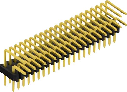 Fischer Elektronik Stiftleiste (Standard) Anzahl Reihen: 2 SLVW2KA03042G 10St.