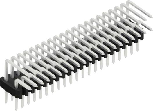 Fischer Elektronik Stiftleiste (Standard) Anzahl Reihen: 2 SLVW2KA03042Z 10St.