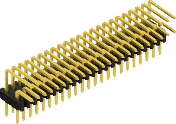 Fischer Elektronik Stiftleiste (Standard) Anzahl Reihen: 2 SLVW2KA03046G 10St.