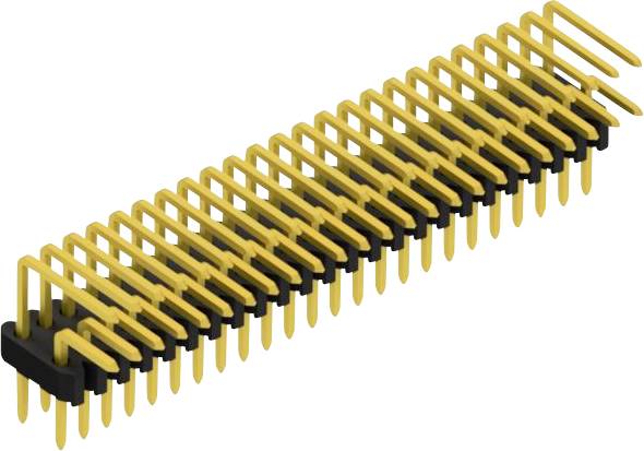 Fischer Elektronik Stiftleiste (Standard) Anzahl Reihen: 2 SLVW2KA03048G 10St.