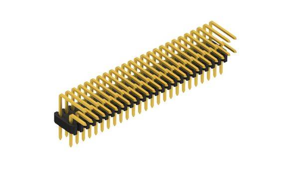 Fischer Elektronik Stiftleiste (Standard) Anzahl Reihen: 2 10061821 10St.