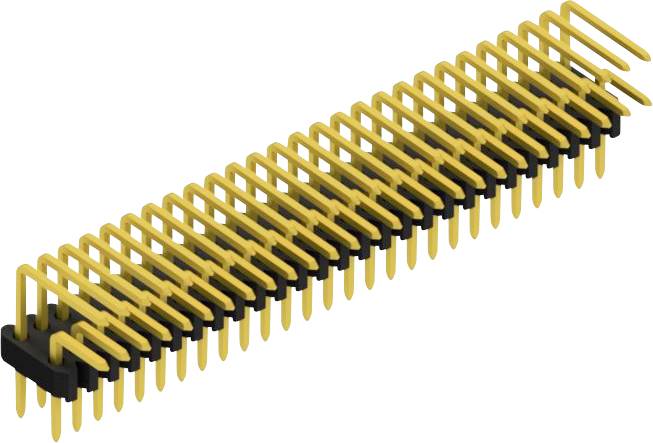 Fischer Elektronik Stiftleiste (Standard) Anzahl Reihen: 2 SLVW2KA03054G 10St.