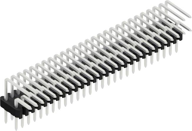 Fischer Elektronik Stiftleiste (Standard) Anzahl Reihen: 2 SLVW2KA03054Z 10St.