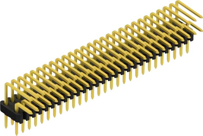 Fischer Elektronik Stiftleiste (Standard) Anzahl Reihen: 2 SLVW2KA03056G 10St.