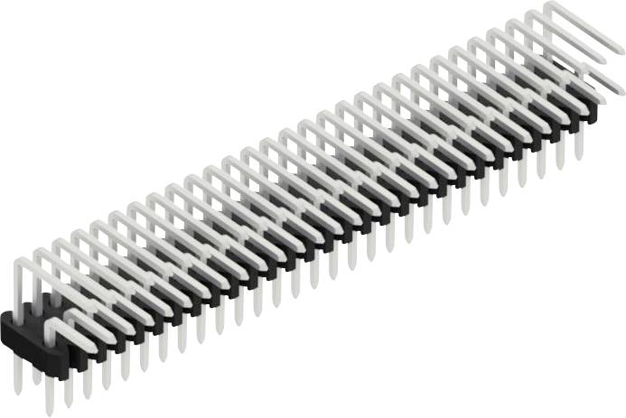 Fischer Elektronik Stiftleiste (Standard) Anzahl Reihen: 2 SLVW2KA03058Z 10St.