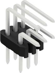 Fischer Elektronik Stiftleiste (Standard) Anzahl Reihen: 2 SLVW2KA0306Z 10St.