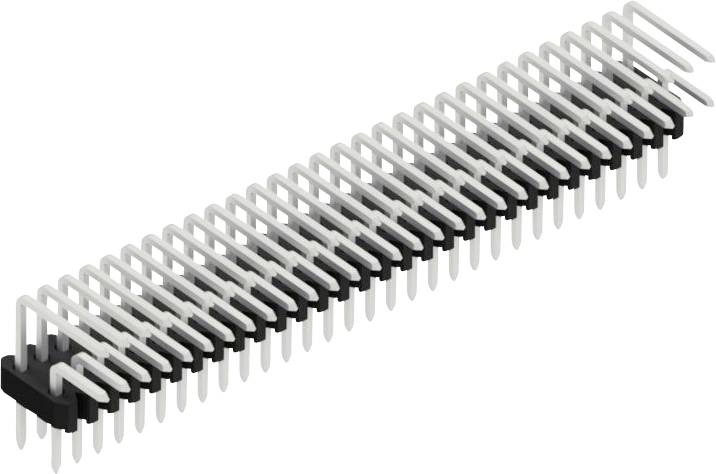 Fischer Elektronik Stiftleiste (Standard) Anzahl Reihen: 2 SLVW2KA03060Z 10St.