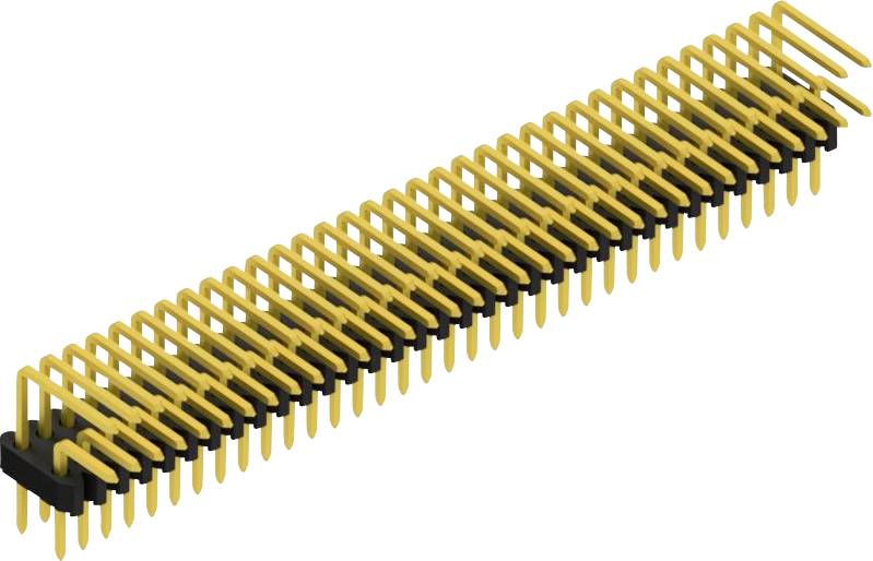 Fischer Elektronik Stiftleiste (Standard) Anzahl Reihen: 2 SLVW2KA03068G 10St.