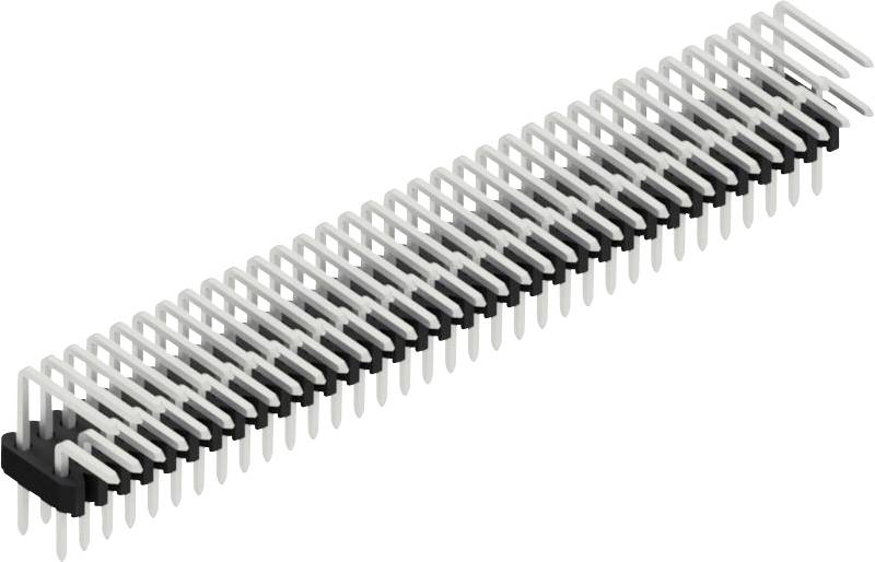 Fischer Elektronik Stiftleiste (Standard) Anzahl Reihen: 2 SLVW2KA03068Z 10St.