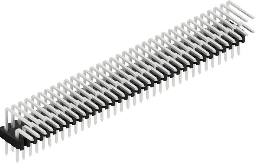 Fischer Elektronik Stiftleiste (Standard) Anzahl Reihen: 2 SLVW2KA03070Z 10St.