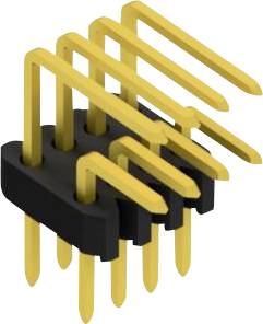 Fischer Elektronik Stiftleiste (Standard) Anzahl Reihen: 2 SLVW2KA0308G 10St.