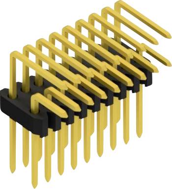 Fischer Elektronik Stiftleiste (Standard) Anzahl Reihen: 2 SLVW2KA05418G 10St.