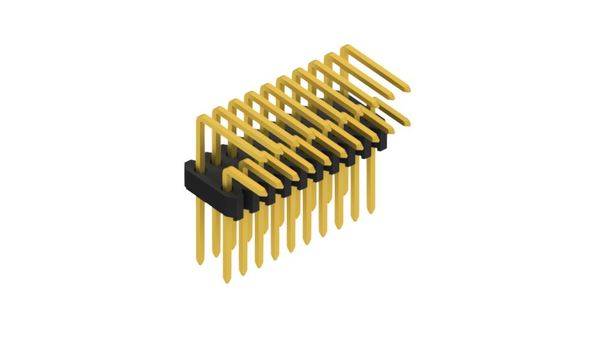 Fischer Elektronik Stiftleiste (Standard) Anzahl Reihen: 2 10061862 10St.