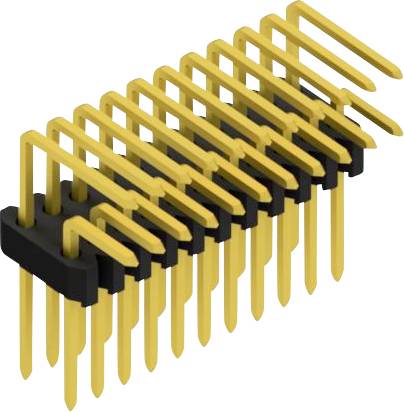 Fischer Elektronik Stiftleiste (Standard) Anzahl Reihen: 2 SLVW2KA05422G 10St.