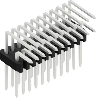 Fischer Elektronik Stiftleiste (Standard) Anzahl Reihen: 2 SLVW2KA05422Z 10St.