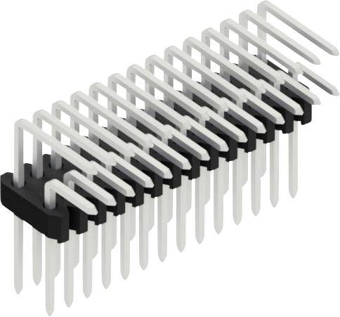 Fischer Elektronik Stiftleiste (Standard) Anzahl Reihen: 2 SLVW2KA05428Z 10St.