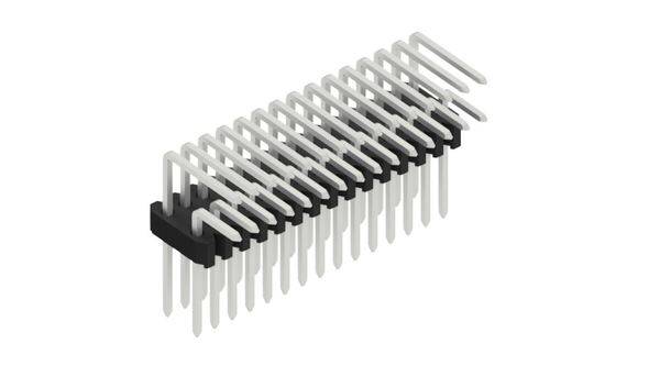 Fischer Elektronik Stiftleiste (Standard) Anzahl Reihen: 2 10061873 10St.