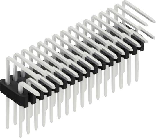 Fischer Elektronik Stiftleiste (Standard) Anzahl Reihen: 2 SLVW2KA05432Z 10St.