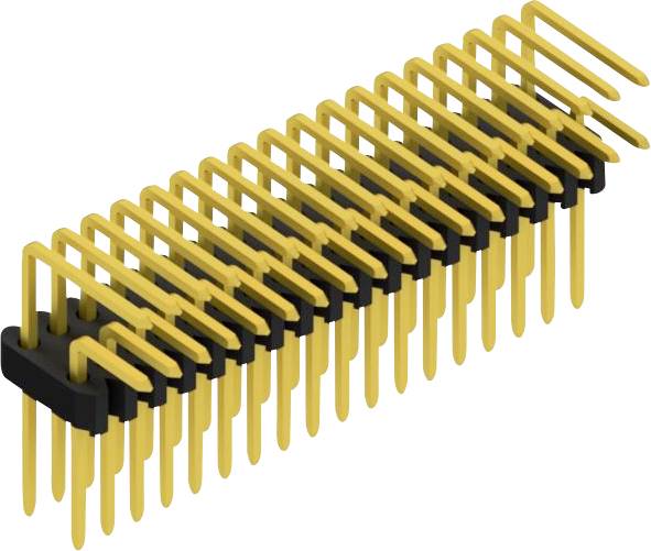 Fischer Elektronik Stiftleiste (Standard) Anzahl Reihen: 2 SLVW2KA05436G 10St.