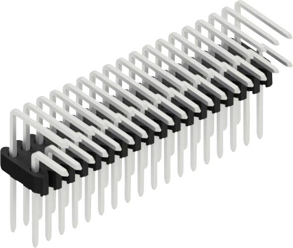 Fischer Elektronik Stiftleiste (Standard) Anzahl Reihen: 2 SLVW2KA05436Z 10St.