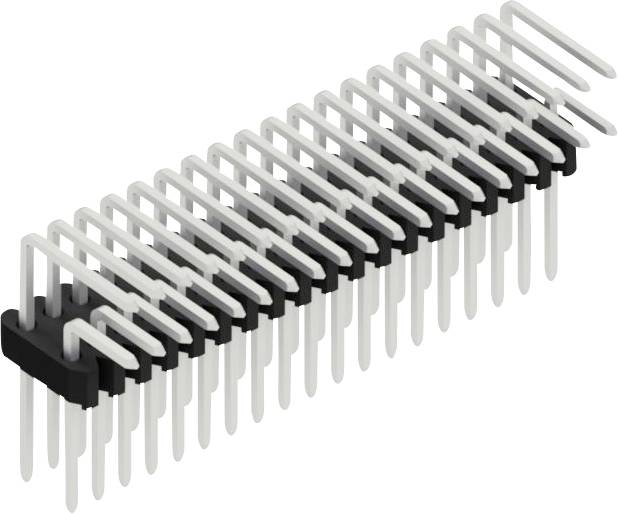 Fischer Elektronik Stiftleiste (Standard) Anzahl Reihen: 2 SLVW2KA05438Z 10St.