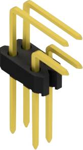 Fischer Elektronik Stiftleiste (Standard) Anzahl Reihen: 2 SLVW2KA0544G 10St.