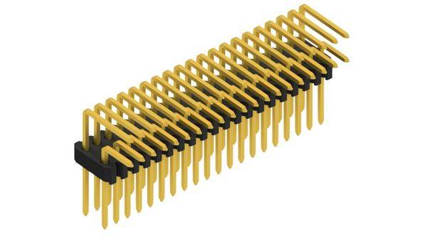 Fischer Elektronik Stiftleiste (Standard) Anzahl Reihen: 2 10061882 10St.