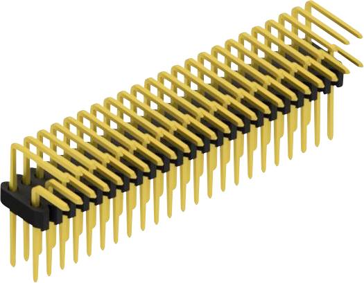 Fischer Elektronik Stiftleiste (Standard) Anzahl Reihen: 2 SLVW2KA05446G 10St.