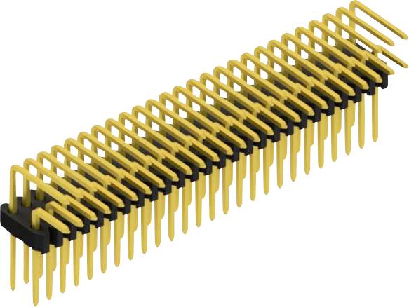 Fischer Elektronik Stiftleiste (Standard) Anzahl Reihen: 2 SLVW2KA05452G 10St.