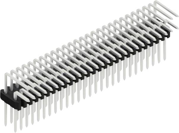 Fischer Elektronik Stiftleiste (Standard) Anzahl Reihen: 2 SLVW2KA05454Z 10St.