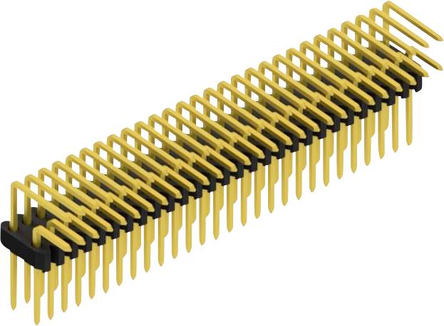 Fischer Elektronik Stiftleiste (Standard) Anzahl Reihen: 2 SLVW2KA05456G 10St.