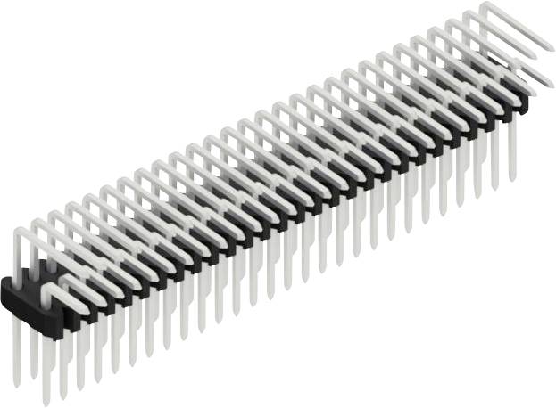 Fischer Elektronik Stiftleiste (Standard) Anzahl Reihen: 2 SLVW2KA05456Z 10St.