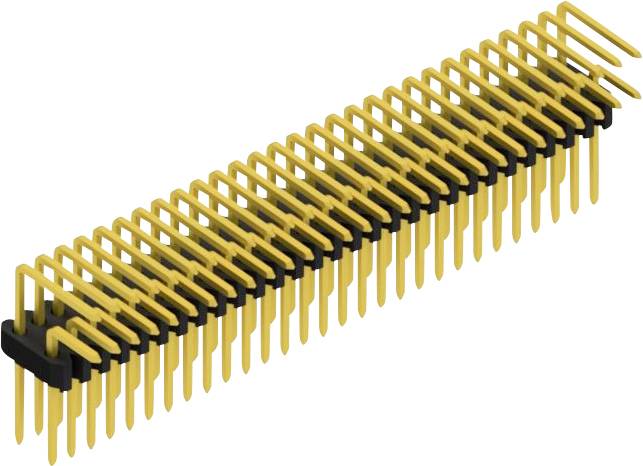 Fischer Elektronik Stiftleiste (Standard) Anzahl Reihen: 2 SLVW2KA05458G 10St.