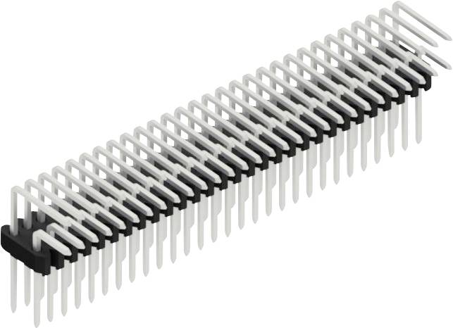 Fischer Elektronik Stiftleiste (Standard) Anzahl Reihen: 2 SLVW2KA05458Z 10St.