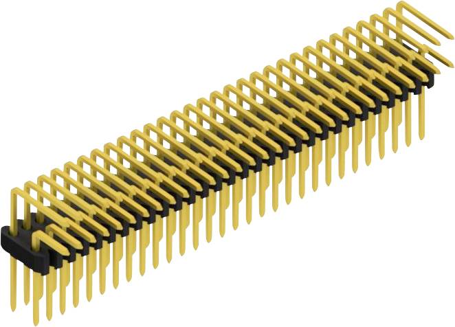 Fischer Elektronik Stiftleiste (Standard) Anzahl Reihen: 2 SLVW2KA05460G 10St.