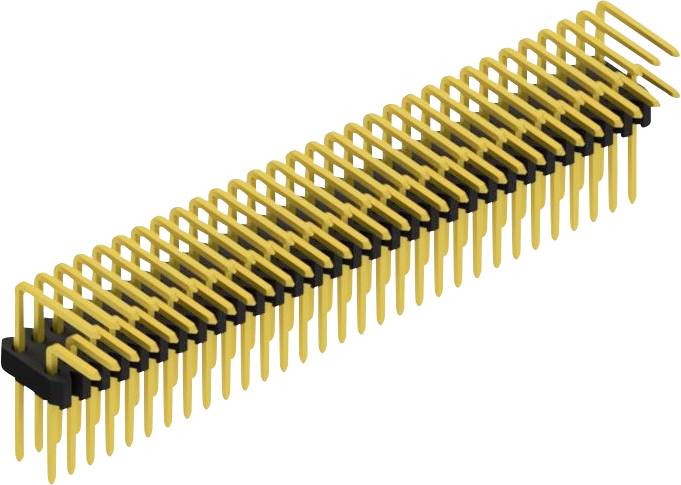 Fischer Elektronik Stiftleiste (Standard) Anzahl Reihen: 2 SLVW2KA05462G 10St.