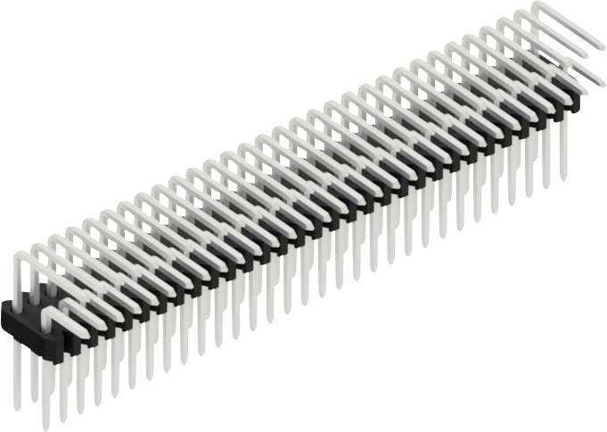 Fischer Elektronik Stiftleiste (Standard) Anzahl Reihen: 2 SLVW2KA05462Z 10St.
