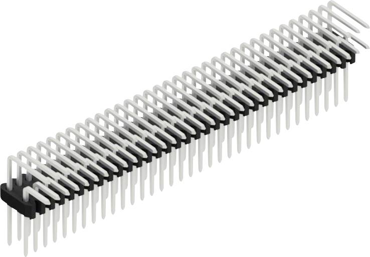 Fischer Elektronik Stiftleiste (Standard) Anzahl Reihen: 2 SLVW2KA05468Z 10St.