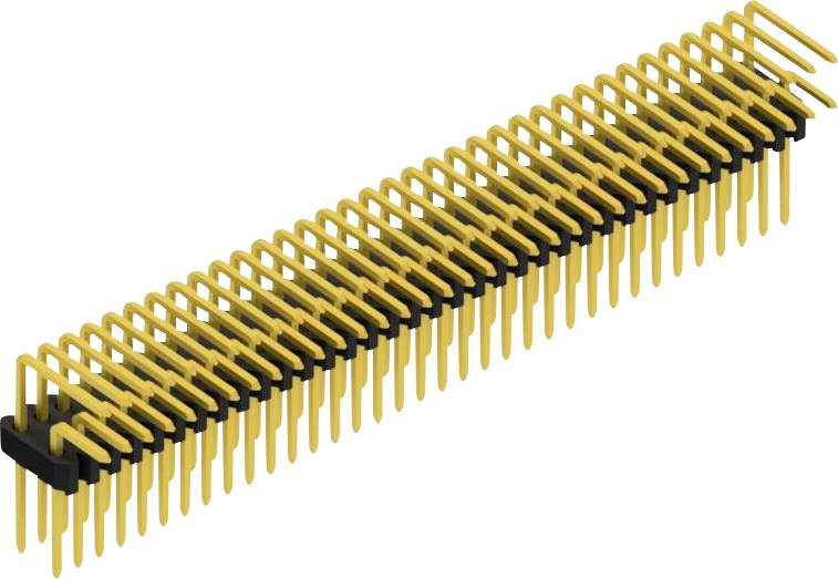 Fischer Elektronik Stiftleiste (Standard) Anzahl Reihen: 2 SLVW2KA05470G 10St.
